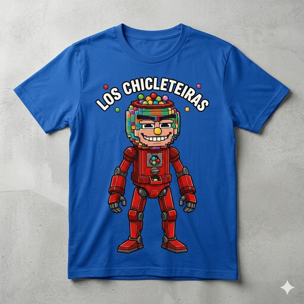 REMERA OFICIAL DE LOS CHICLETEIRAS