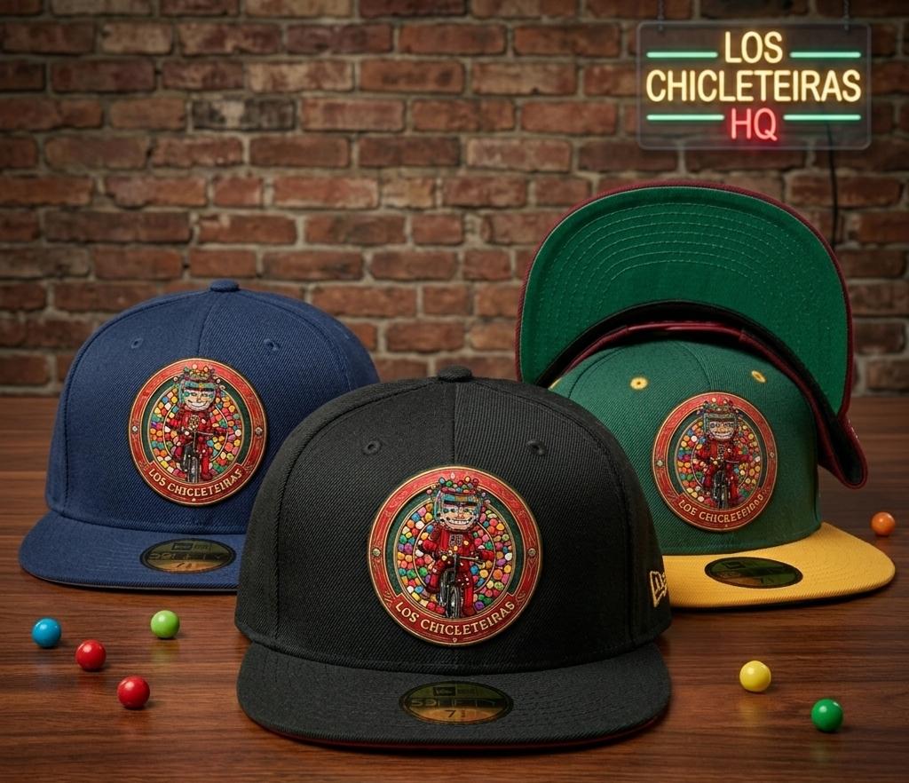 Gorras con bicera de los chicleteiras original