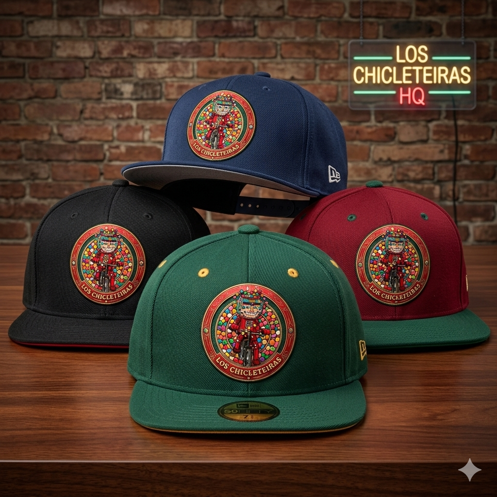 Gorras con bicera de los chicleteiras original